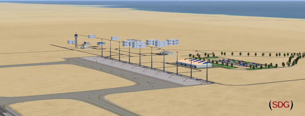 Marsa Aalam Airport Legacy Scenery - HEMA